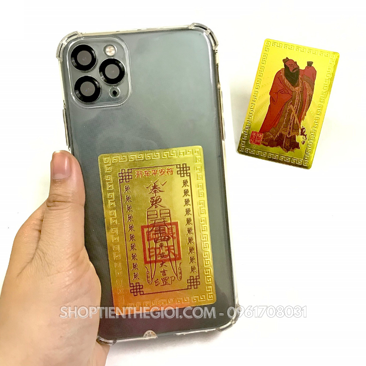 Thẻ Kim Bài Trương Đạo Lăng 